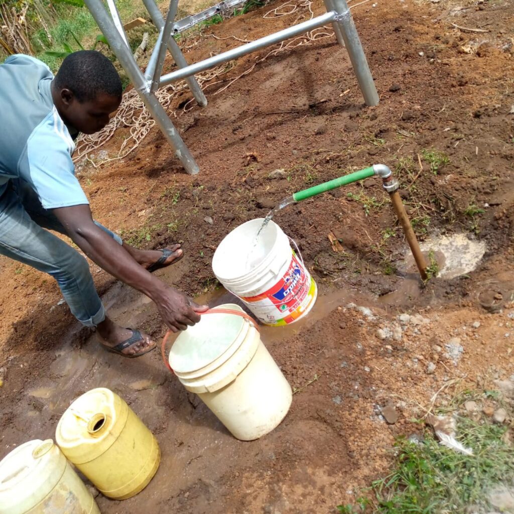 Site preparation and water access work begins to support the future school.