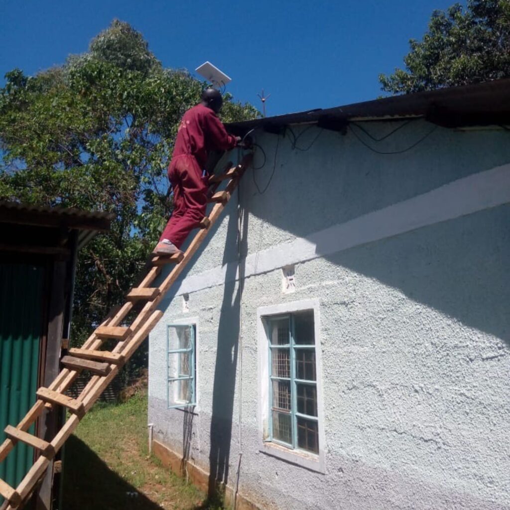 Building improvements and preparation for expanded classroom spaces.